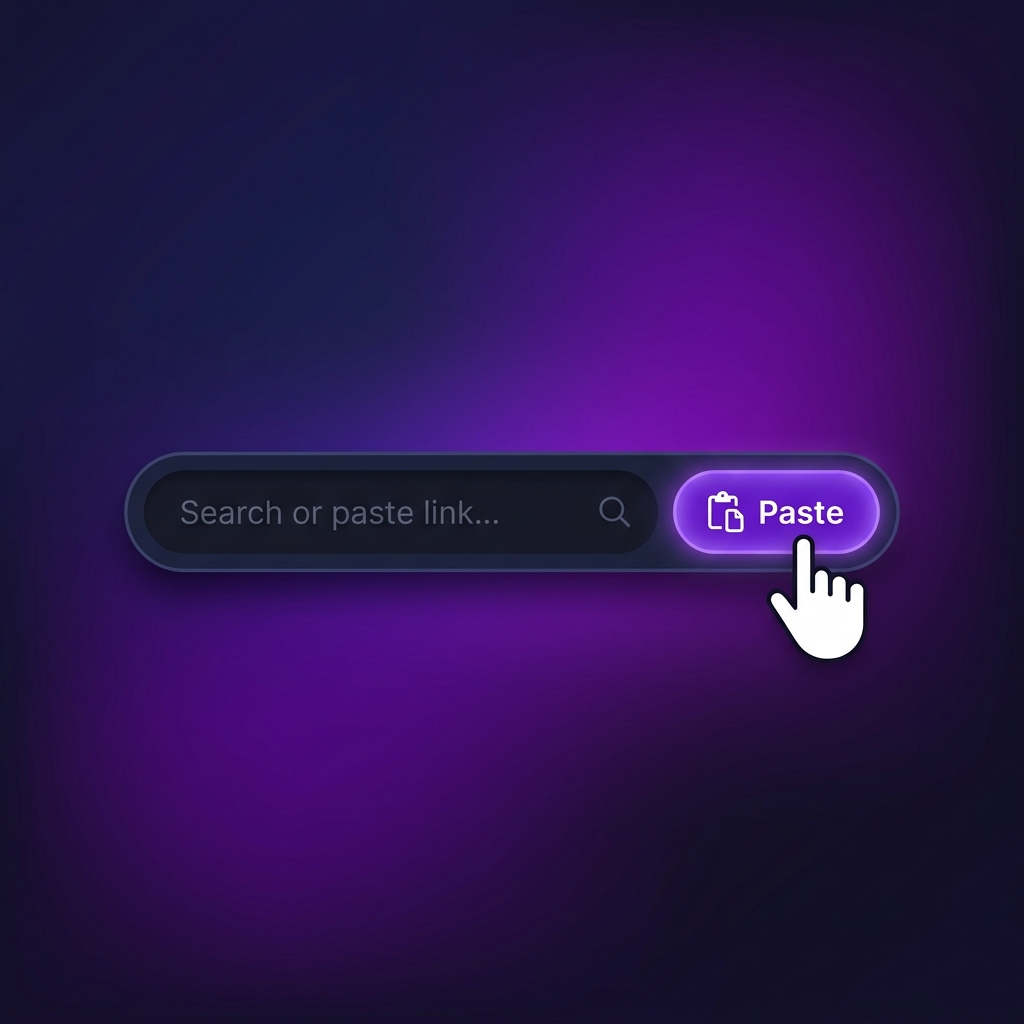 Step 2: Paste Link illustration